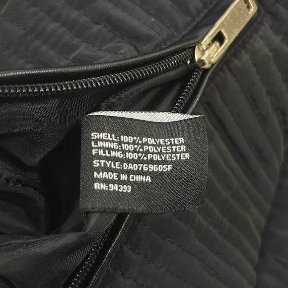 Coffee Shop New York Puffer Hooded ‎ Women's Coat Size Large - Picture 11 of 12